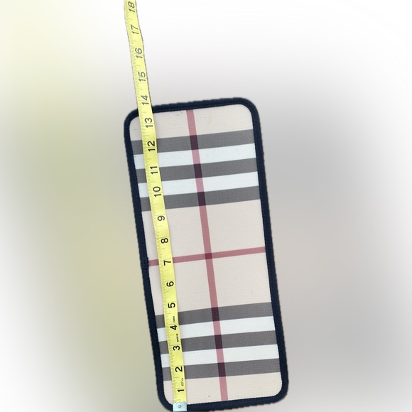 BURBERRY NOVA CHECK Shopper/Footed TOTE🔥HUGE!🔥PVC/Leather w/pouch🔥HOT ITEM!🔥 - Picture 12 of 15